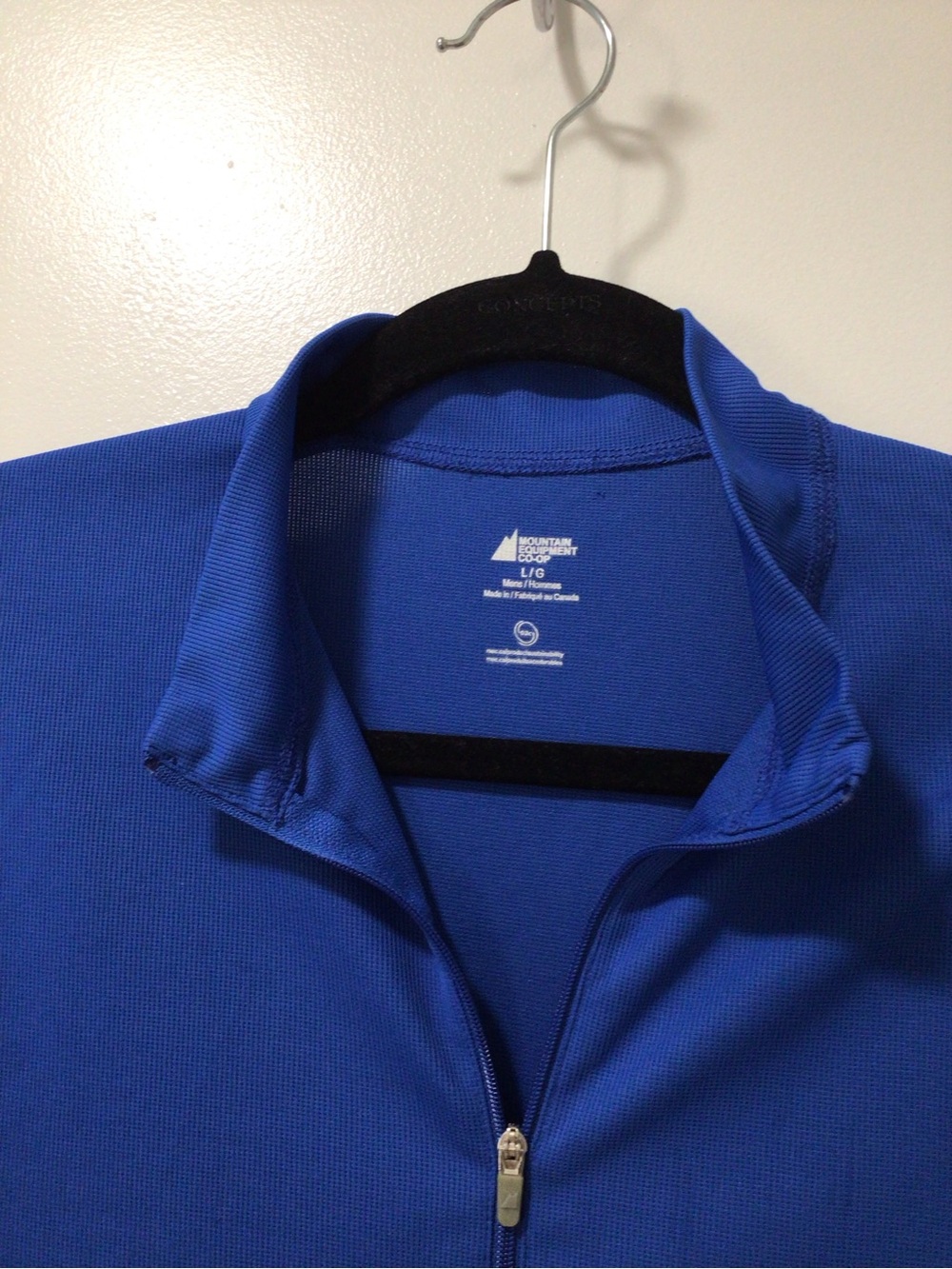 MEC Royal Blue Half-Zip Sportswear Sweater - Picture 2 of 6